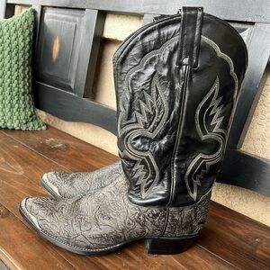 Vintage Tony Lama 6252 Leather Cowboy boots